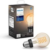 Philips Hue White Filament A19 Smart Vintage LED bulb